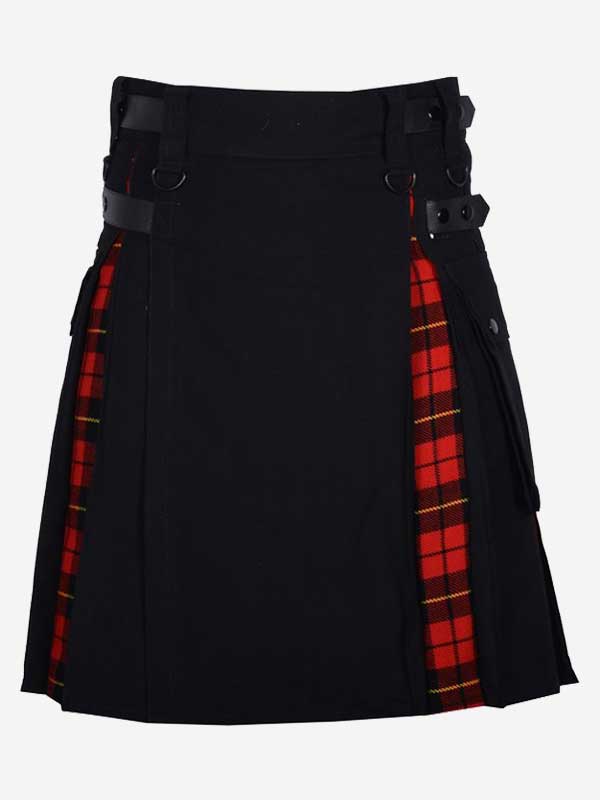 Gothic Style Royal Stewart Tartan Kilt