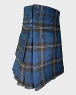 Blue Ramsay Tartan Utility Kilt For Sale -