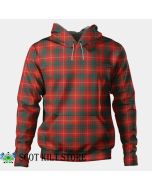 Clan Bruce Modern Scottish Tartan Hoodie -