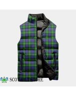 Scottish Gordon Modern Tartan Puffer Vest -  