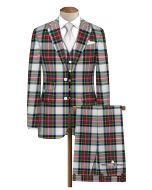 Stewart Dress Tartan Three Piece Suit -  