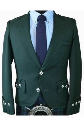 Scottish Green Argyle Kilt Jacket - Scot Kilt Store