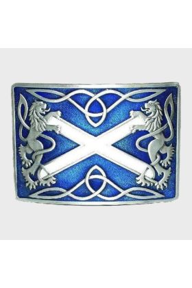 Rampant Lion Silver Buckle For Sale - Scot Kilt Store