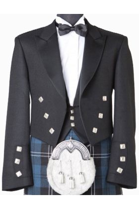 Prince Charlie Jacket with Vest - Scot Kilt Store