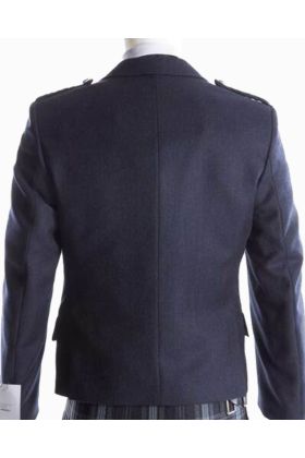 Crail Kilt Jacket and Waistcoat in Midnight Blue - Scot Kilt Store