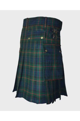 Men's Modern Gunn Tartan Utility Scottish Kilt - scot kilt store
