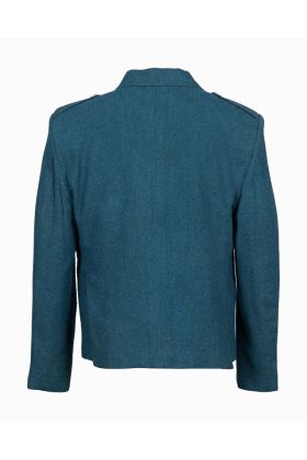Lovat Blue Tweed Argyle Highland Kilt Jacket with Waistcoat - Scot Kilt Store