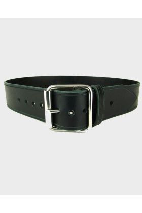 Black Leather Kilt Fashion Belt | Scot Kilt Store