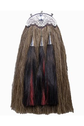 Dress Original Long Horse Hair Sporran With 5 Tassels - Scot Kilt Store 
