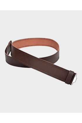Highland Brown Plain Leather Kilt Belt | Scot Kilt Store