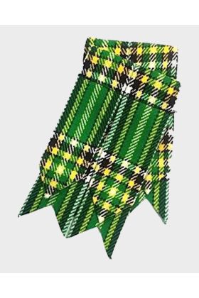  Irish Green Tartan Kilt Flashes - Scot Kilt Store 
