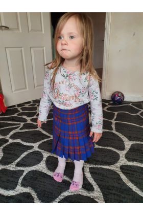 Girl Scottish Tartan Kilt