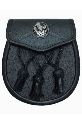 All Leather Daywear Sporran -