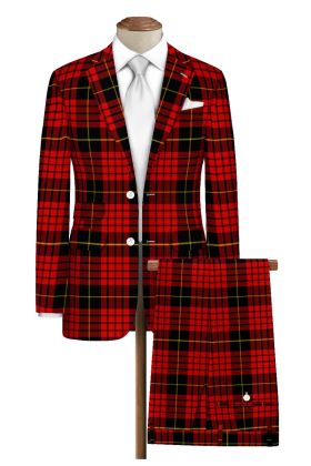 MacQueen Tartan Two Piece Suit -  