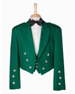 Green Prince Charlie Scottish Kilt Jacket & Waistcoat - Scot Kilt Store