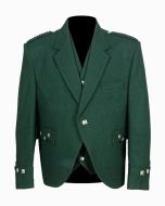 Green Argyle Kilt Traditional Jacket and Waistcoat - Scot Kilt Store