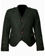 Trendy Scottish Tweed Argyle Kilt Jacket And Waistcoat - Scot Kilt Store