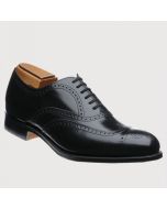 Ghillie Brogues Boots Black-Premium Leather Quality - Scot Kilt Store