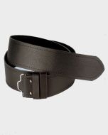 Black Embossed Leather Kilt Belt | Scot Kilt Store