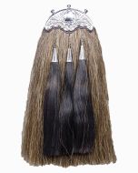 Dress Original Long Horse Hair Sporran With 5 Tassels1 - Scot Kilt Store 
