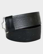 Embossed Leather Kilt Belt | Scot Kilt Store