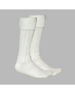 Kilt Socks White - Scot Kilt Store
