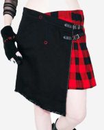 Women Gothic Plaid Sexy Fashion Hybrid Kilt - Scot Kilt Store
