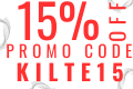Promo Code : KILTE15